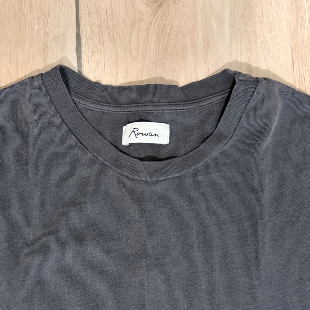 Rowan 1955 Asher Broken In Tee Faded Black - Large